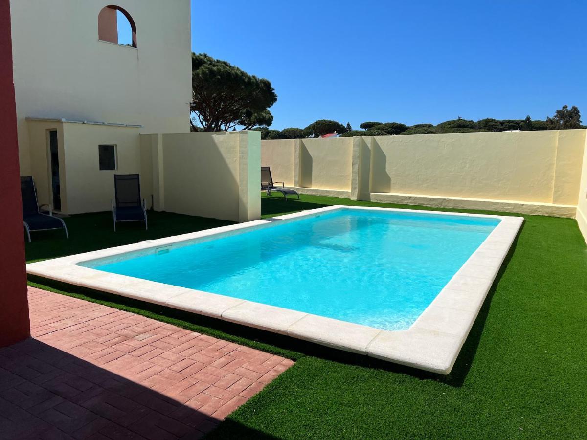 チクラナ・デ・ラ・フロンテーラ Casa Piscina Playa Barrosa Delfin 6ヴィラ エクステリア 写真
