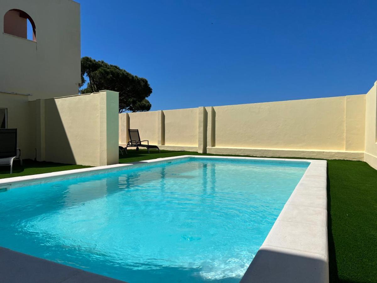 チクラナ・デ・ラ・フロンテーラ Casa Piscina Playa Barrosa Delfin 6ヴィラ エクステリア 写真
