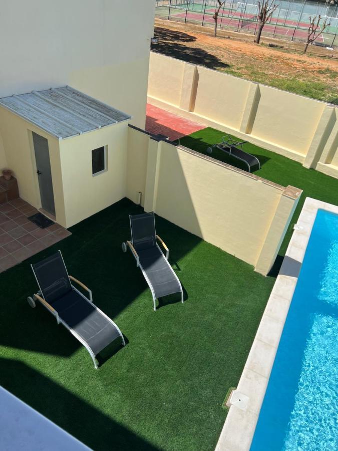 チクラナ・デ・ラ・フロンテーラ Casa Piscina Playa Barrosa Delfin 6ヴィラ エクステリア 写真